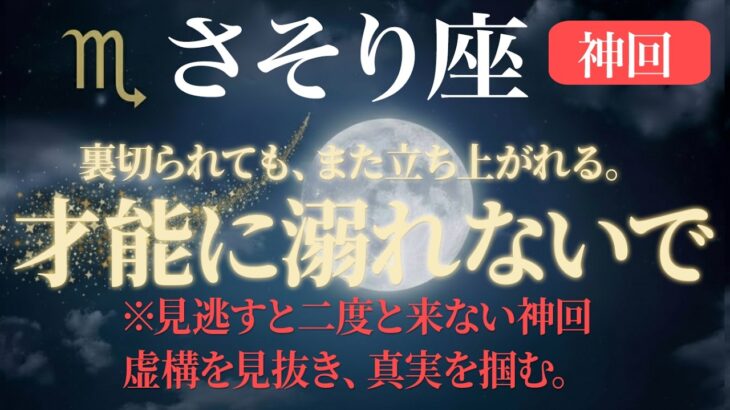 【蠍座2月3月運勢】さそり座にしか起こらない奇跡の2ヶ月✨2026年【12星座】