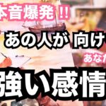 【激白🔥‼︎】今あの人があなたに向けている強い感情です！恋愛タロット｜個人鑑定級に当たる占い｜ルノルマン｜オラクルカード細密リーディング