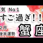 【蟹座】♋️２月後半運勢♋️運気No.１✨すっごいよぉ！やってくる満足感に希望の広がり🕊️