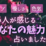 やられた🥺あの人が感じるあなたの魅力🩷容姿、性格、ギャップ【男心タロット、細密リーディング、個人鑑定級に当たる占い】