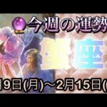 蟹座♋️さん⭐️2月9日(月)〜2月15日(日)🔮主人公を生きる時‼️生まれ変わる様な事があるかも🌈🌈
