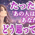 【忖度なし❗️】たった今‼️あの人はあなたをどう思ってる❓（恋愛霊視タロット💕）激辛選択肢一つあります⚠️