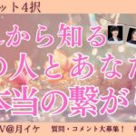 【恋愛タロット4択】これから知るあの人とあなたの本当の繋がり