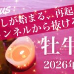 【おうし座】2026年３月♉️もうその先の風景！大きな山場を超える、驚くほど解決、思ったより断然早い、困難の終わり