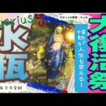 『水瓶座♒️2026年3月の運勢😆』やはり強運期！🤩人生をリニューアルする運命のタイミング🥰とにかく楽しもう！😂💫❤️