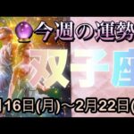 双子座♊️さん⭐️2月16日(月)〜2月22日(日)🔮物事が安定して来る時‼️癒される事もありそう🌈🌈