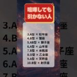 喧嘩しても引かない人　#星座占い  #血液型診断