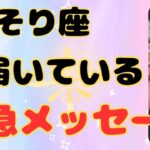 【蠍座】鳥肌ものの重要なメッセージなので見て下さい＆お金の問題解消❗️❣️ ＃タロット、＃オラクルカード、＃当たる、＃占い