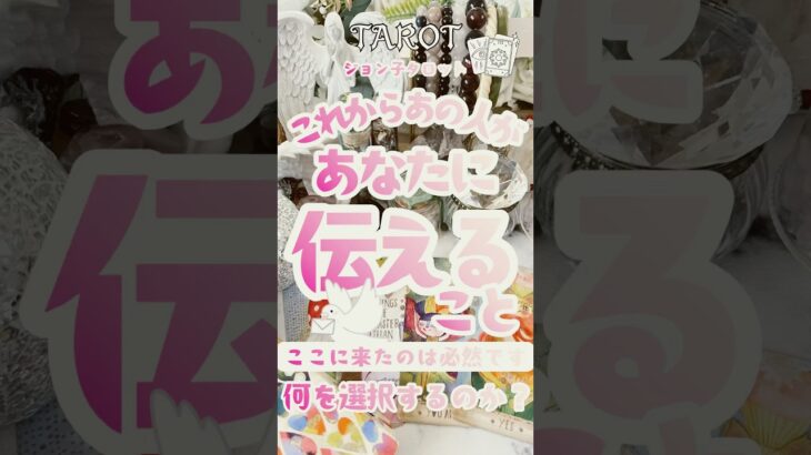 【これからあの人があなたに伝えること】何を伝えてくるんだろう⁉️想像がつかない人もつく人も意外な結果へ行ってらっしゃい‼️ここにきたのは必然です❣️ #タロット占い恋愛 #占い #相手の本音