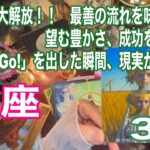 蠍座♏️大大大解放！！　最善の流れを味方につけ　望む豊かさ、成功を手にする　自分に「Go！」を出した瞬間、現実が動き出す