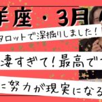 【牡羊座】3月🎎 宇宙が本気で味方する！奇跡レベルで凄い流れです！焦らず高度を！