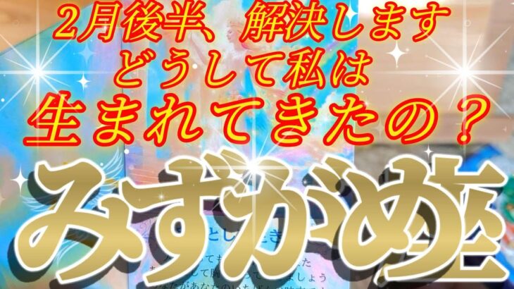 水瓶座さんの2月後半は、自分で決める！私の生き方は誰にも選ばせない！😲✨♾️タロット占い♾️