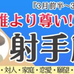 何もかも尊い‼️射手座さんが作ってきた幸せな世界❗️我慢終了！もう大丈夫🌞✨[仕事/対人/家庭/恋愛/願望/全体運] 細密リーディング/2026年3月/タロット占い