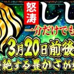 【獅子座】3月20日一分だけでも見ると想像を絶する豊かさが始まります…【12星座】