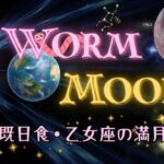 【ワーム　ムーン🌝】3/3 皆既月食・乙女座の満月・お雛祭りが重なる日にもらうエネルギーはリセット？こりゃ大騒ぎ🤩✨