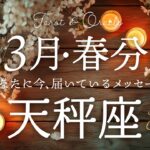 【天秤座♎️3月春分】もの凄いシンクロ！しかもこのカードは意味深で最強👏タロット&オラクルカードリーディング