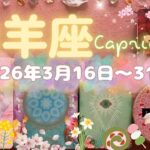 山羊座★2026/3/16～31★幸運の女神様が味方です✨生きる世界が、これからの人生設計が変わっていくくらいの豊かさと愛を引き寄せる時