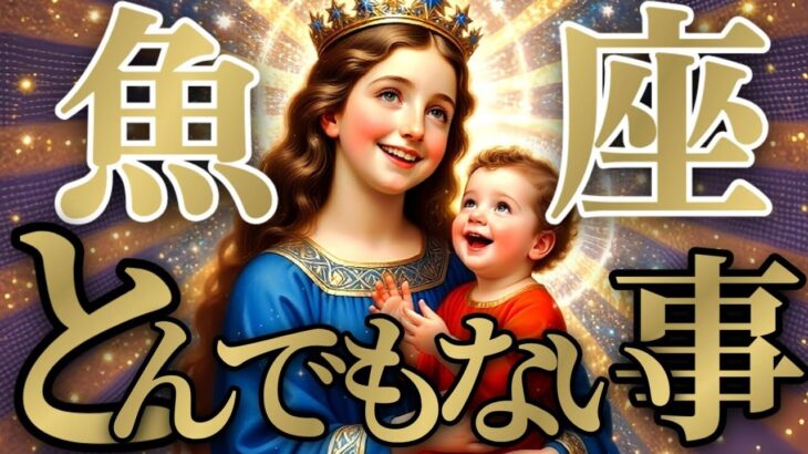 【トンデモナイ🚨】魚座さんは輝かしい舞台へ！無理ッて思う方ほどこうなっちゃうよ！！♾️神々のｼﾅﾘｵｼﾘｰｽﾞ♾️