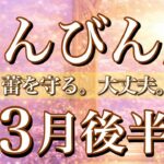 てんびん座♎️3月後半タロット🌕焦らない、その蕾を守る。大丈夫🌸