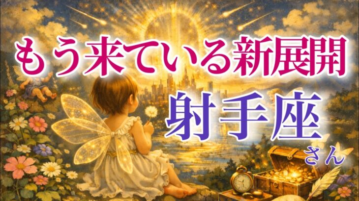 【いて座さん🔑】もう来ている新展開🪐見た時がタイミング【タロット・ルノルマン・オラクルカードリーディング】
