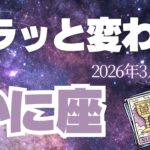 【蟹座♋️3月後半】これは必見!!✨別人になると言っていいほどの大転換点を迎える！（タロット占い🔮）