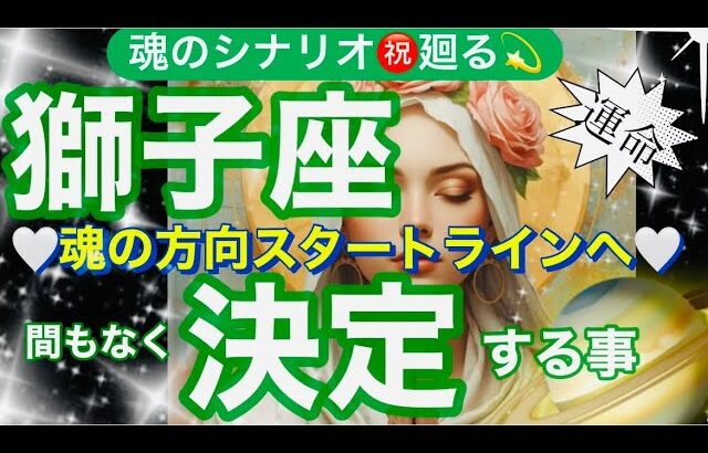 獅子座🌍新たなる新章へ❣️奇跡のターニングポイント❤️‍🔥✨【個人鑑定級】先読み深掘りtarot &Oracleリーディング#アファメーション#潜在意識#しし座