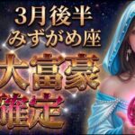 【水瓶座】もう我慢しなくていい。3月後半で、みずがめ座の大富豪生活が始まります。