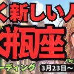 【水瓶座】♒️2026年3月23日の週♒️人生再スタート！立ち止まることで見える「新しい自分」