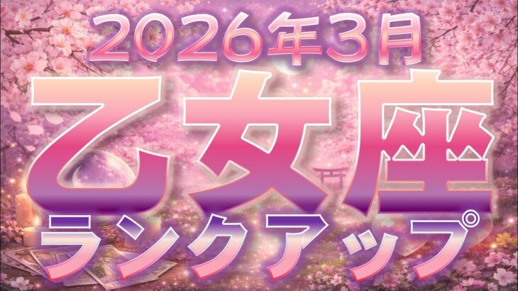 2026年3月【乙女座♍さん】スペシャルカード出ました🐼💞望む方向へ前進!?