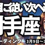 【射手座】♐️2026年3月9日の週♐️本能のままに進め！積み重ねが実り、次のステージへ突入