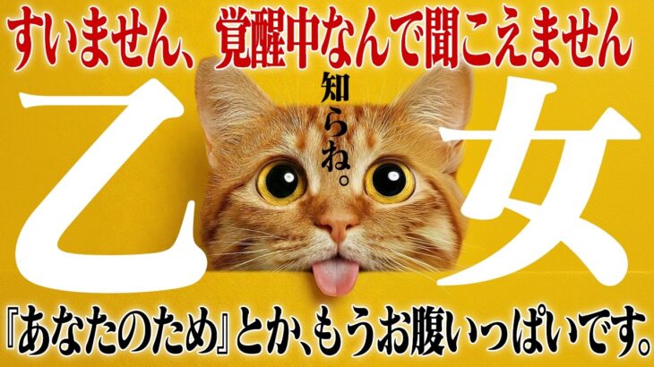 【乙女座・春分】「あなたのため」とか間に合ってます。面倒な人間関係をスタイリッシュに強制ミュートする春分の目覚め。
