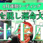 【牡牛座4月】どん底から一転、運命が回り出す！今までの苦労があなたを守る「強力なお守り」として完成する時✨
