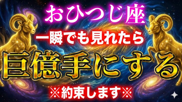 【牡羊座】※一瞬でも見れた人限定※とてつもない臨時収入が入り、もう二度とお金に困りません。【12星座占い】