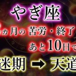 やぎ座《82か月の苦労・終了》財運が満ち溢れる日【暗迷期→天道期】山羊座を解説。