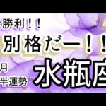 【水瓶座】♒️３月後半運勢♒️大勝利✨別格！鳥肌でちゃったよ。すごいなぁ～最強だよ💗