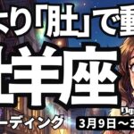 【牡羊座】♈️2026年3月9日の週♈️思考を止めて「肚」で決断を！休息が運命を好転させる