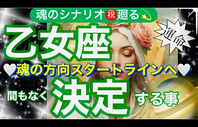 乙女座🌍全力サポート入る❣️本当に必要な繋がりと繋がる❤️‍🔥神運気✨【個人鑑定級】先読み深掘りtarot &Oracleリーディング#アファメーション#潜在意識#おとめ座